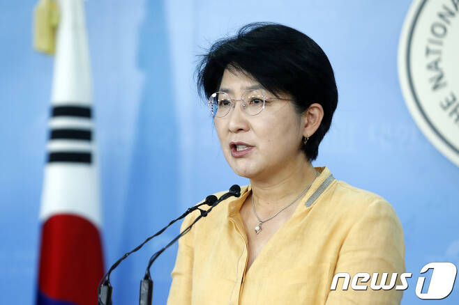 박주현 민주평화당 수석대변인 © News1 안은나 기자