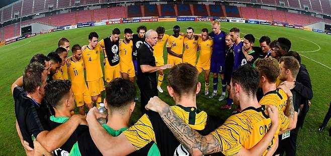 호주 U-23 대표팀. (AFC 홈페이지 캡처) © 뉴스1