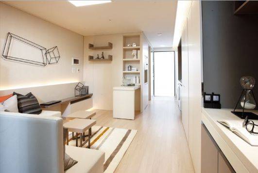 ▲ 한 오피스텔의 실내 모습