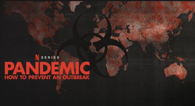 넷플릭스 다큐시리즈 ′판데믹′의 대표이미지. 출처 넷플릭스 공식사이트