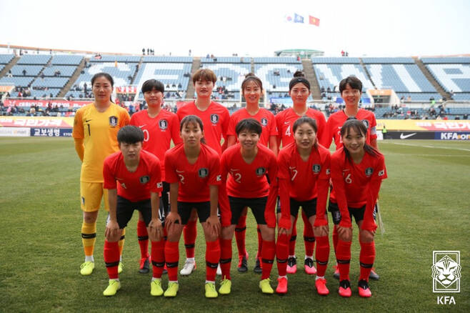 ▲ 여자축구대표팀 ⓒ대한축구협회