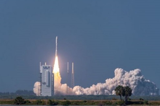미 우주군이 창설 이후 처음으로 지난달 26일 플로리다주의 공군기지에서 인공위성을 발사하는 모습. 미 우주군 홈페이지
