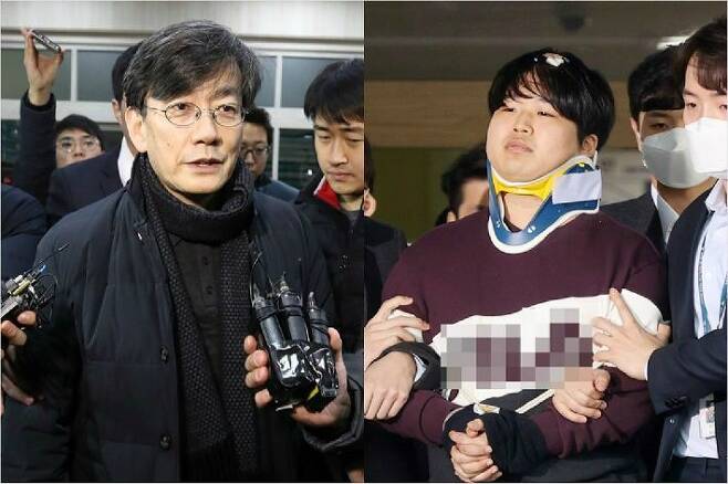 손석희 JTBC 사장(왼쪽)과 조주빈.(사진=연합뉴스)