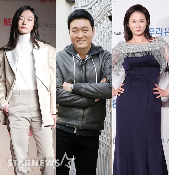 배두나와 이준혁, 김선영 등 넷플릭스 '고요의 바다'에 출연하는 배우들.