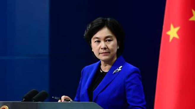 화춘잉 중국 외교부 대변인