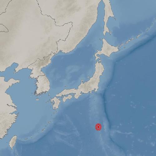 일본 시즈오카 남남동쪽 892km 해역서 지진 [기상청 홈페이지 캡처. 재판매 및 DB 금지]