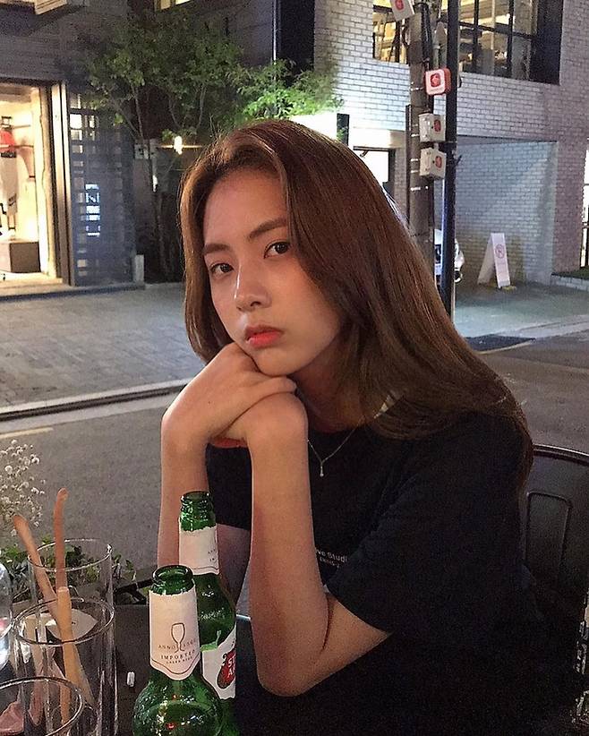 ▲ 탑과 열애설에 휩싸인 김가빈. 출처ㅣ김가빈 SNS