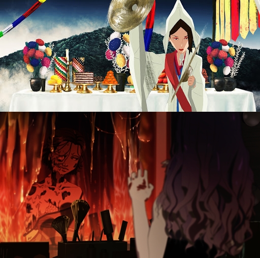 '무녀도'(상)와 '기기괴괴:성형수'가 제44회 안시 국제 애니메이션영화제에 초청됐다.