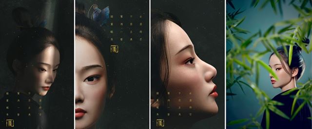 중국 인공지능(AI) 업체 X모브가 개발해 선보인 최초의 중국풍 가상 아이돌 ‘링’. 중국의 기술과 문화의 우수성에 대한 자부심이 담겨 있다. 서구나 일본에서 만든 캐릭터와는 외모에서 확실히 차별화된다. 인스타그램 캡처