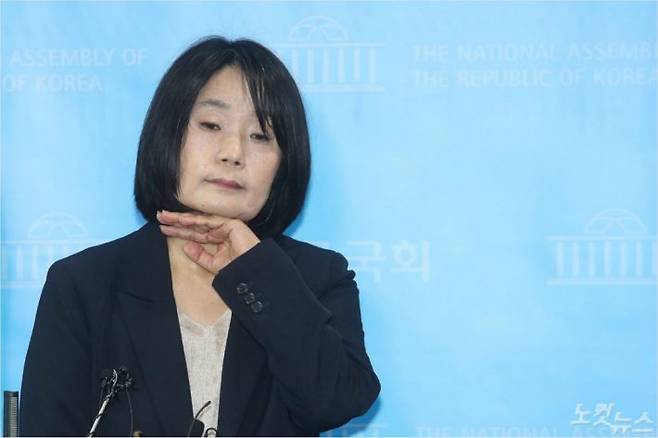 정의기억연대(정의연) 회계 부정의혹 등을 받고 있는 윤미향 더불어민주당 당선인(사진=윤창원 기자/자료사진)