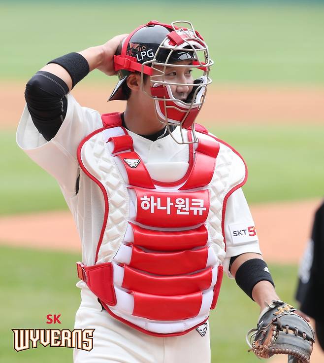 ▲ SK 와이번스 포수 이흥련 ⓒ SK 와이번스