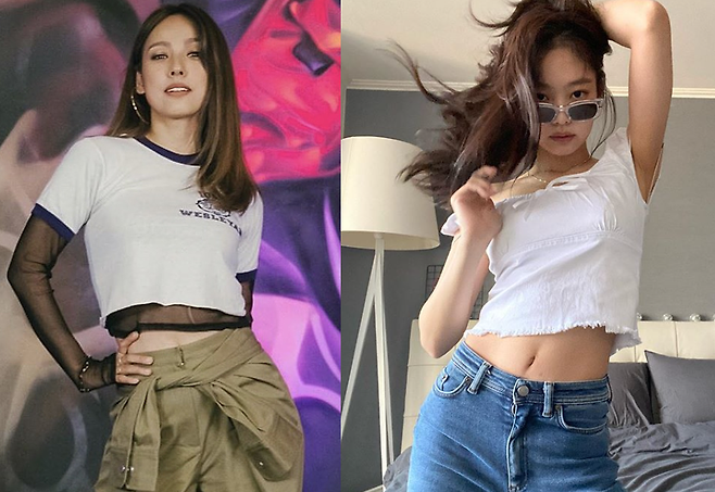 /사진='놀면뭐하니' 공식 인스타그램, 그룹 블랙핑크 제니 인스타그램