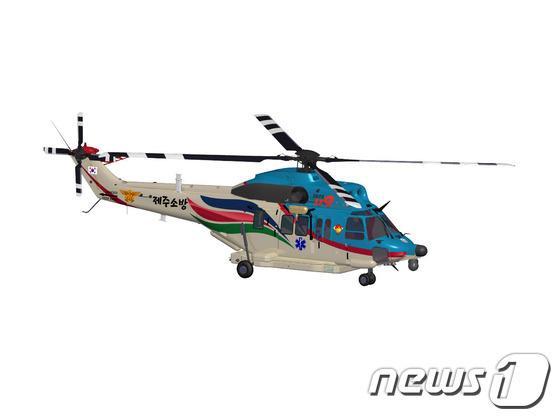 KAI가 개발한 수리온 소방헬기. (사진제공=KAI) 2015.12.30/뉴스1 © News1