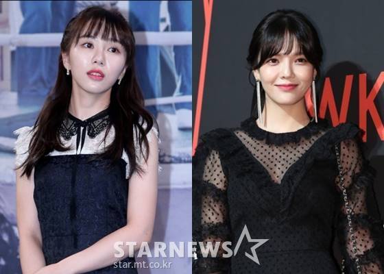 권민아, AOA 지민/사진=스타뉴스