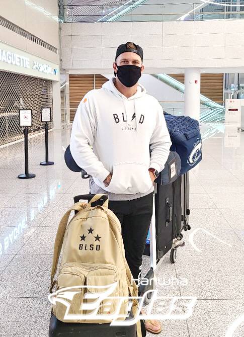 브랜든 반즈. 사진제공=한화 이글스