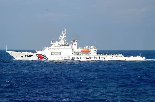 센카쿠(중국명 댜오위다오)열도 주변 해상에 접근한 중국 선박/사진=AFP