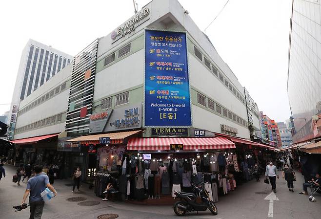 남대문 액세서리 상가 전경. /이진한기자