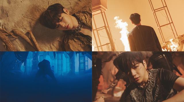 강다니엘의 새 타이틀곡 '깨워' 뮤직비디오 티저 영상이 공개됐다. 커넥트엔터테인먼트 제공
