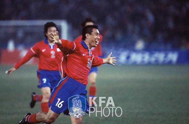 ▲ 하석주 감독의 미소 ⓒ대한축구협회