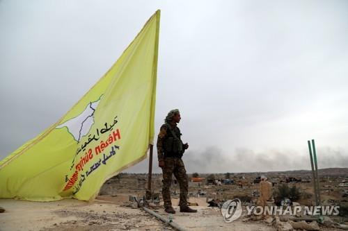 시리아 쿠르드 민병대(YPG)가 주축을 이룬 시리아민주군(SDF) 병사 [EPA=연합뉴스 자료사진]