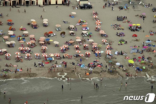 벨기에의 한 해변 © AFP=뉴스1