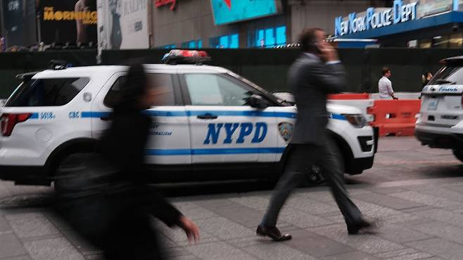 미국 뉴욕의 경찰 (사진=게티이미지코리아)