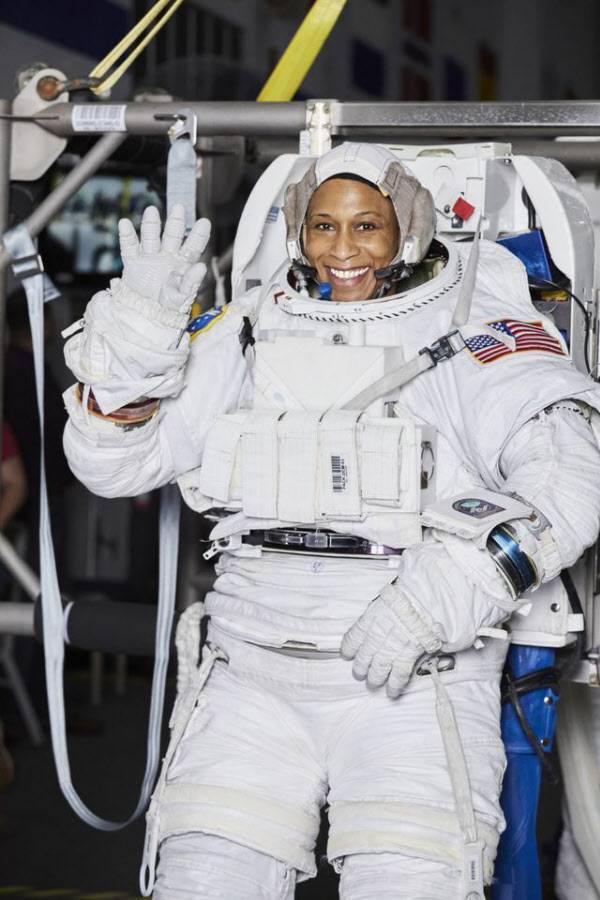 국제우주정거장 승무원 프로젝트에 선발된 자넷 엡스/나