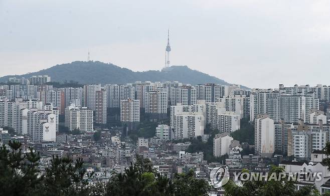 서울 시내 아파트 단지 모습 [연합뉴스 자료사진]
