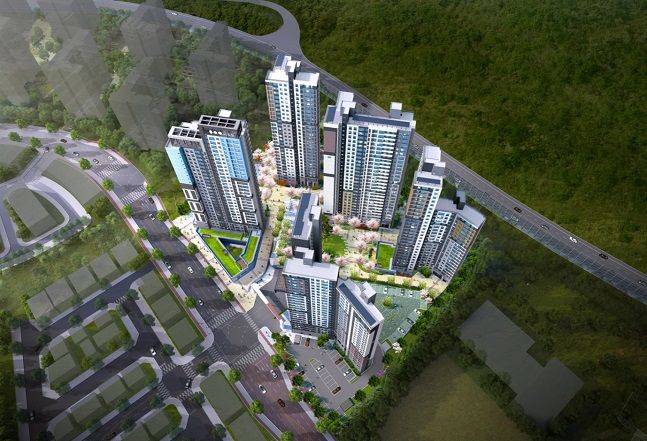 ‘경산 하양 금호어울림’ 조감도. ⓒ금호산업