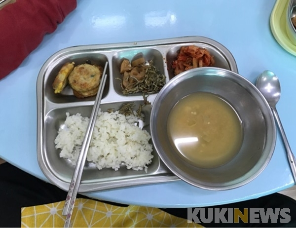 서울 소재 한 어린이집 급식