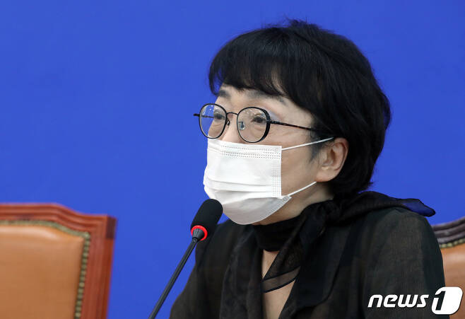 김진애 열린민주당 원내대표 2020.8.24/뉴스1 © News1 박세연 기자