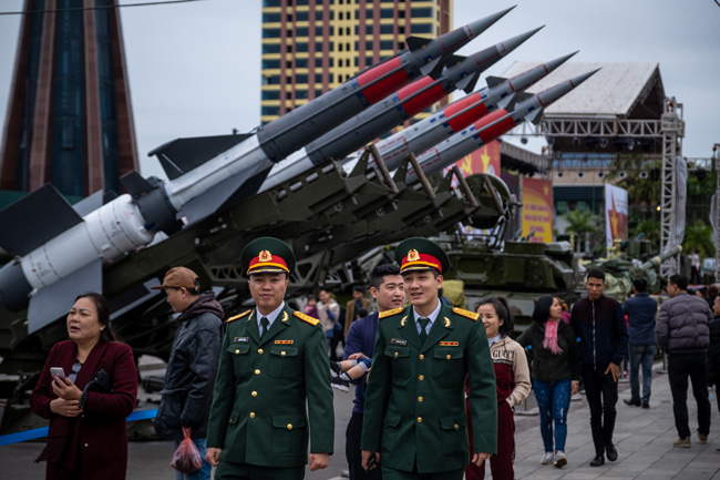 북한이 동해안에 배치한 중거리 지대공 미사일 S-125(NATO 분류명 SA-2). [GettyImages]
