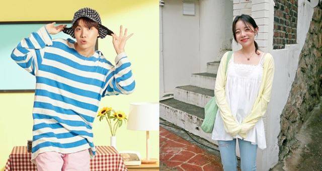 제이홉과 누나 정지우. BTS 공식 인스타그램, 정지우 인스타그램