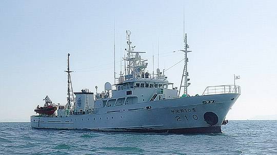 21일 북방한계선(NLL) 인근 해상에서 실종된 공무원 A 씨가 탄 어업지도선 무궁화10호. 뉴시스