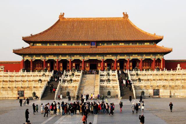 자금성 최대 전각인 태화전, 3층 월대 위에 세웠다. ⓒ최종명