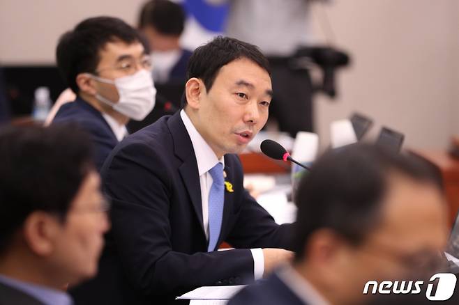 김용민 더불어민주당 의원. 2020.6.24/뉴스1 © News1 성동훈 기자