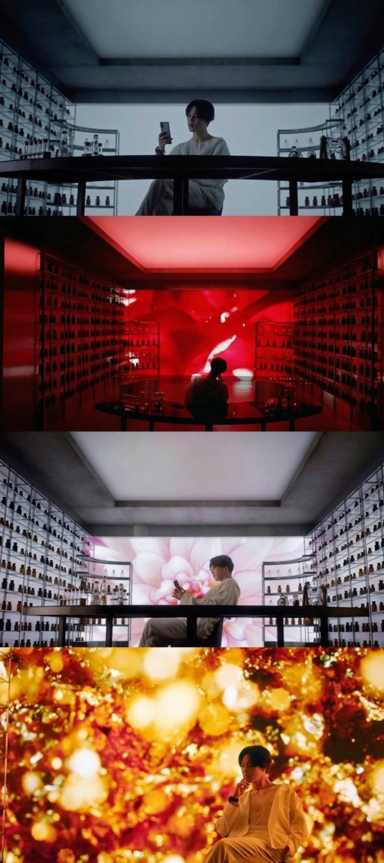 방탄소년단 지민(BTS JIMIN) /사진='Galaxy x BTS: La Parfumerie'