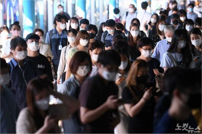 마스크를 쓴 시민들(사진=박종민 기자/자료사진)