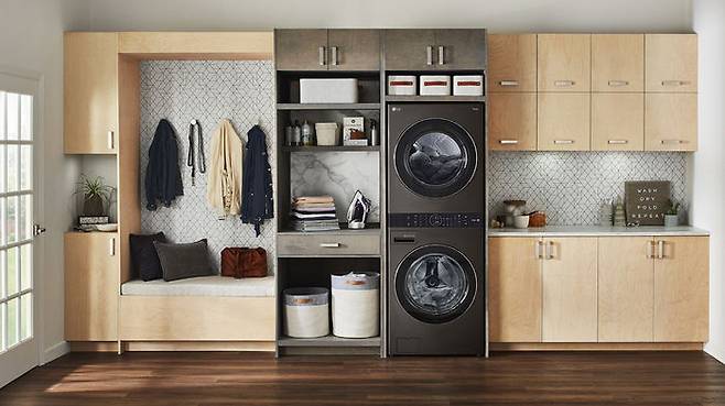 LG전자 일체형 세탁·건조기 'LG 워시타워' (사진=LG전자 제공)