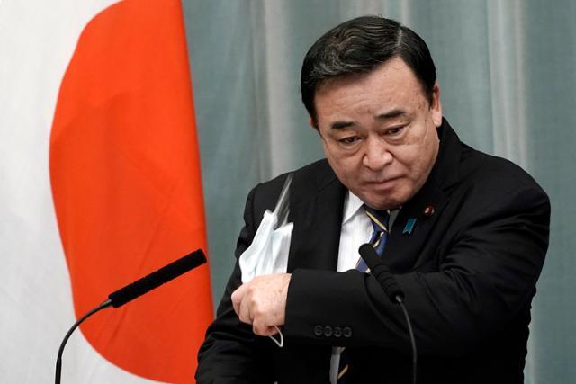 가지야마 히로시 일본 경제산업장관. AP 연합뉴스 자료사진