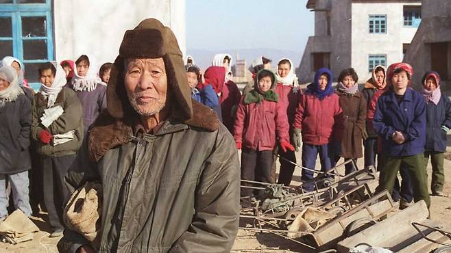 1990년대 중반 대기근은 북한 주민들의 삶을 휩쓸었다