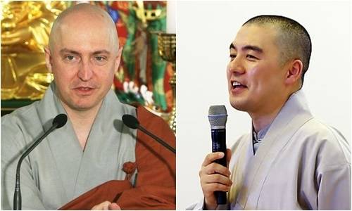 현각 스님(왼쪽)과 혜민 스님. 연합뉴스