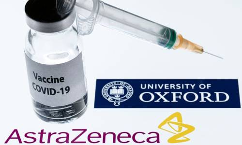 아스트라제네카와 옥스퍼드대학이 공동 개발한 코로나19 백신 이미지. 뉴스1