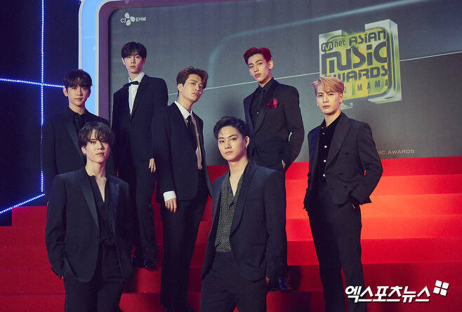  Group I GOT7 is on the red carpet at the Mnet Asian MUSIC AWARDS (Mnet Asian Music Awards) on The 2020 MAMA(Mnet Asian Music Awards), which took place on the afternoon of June 6 with card not present transactions.