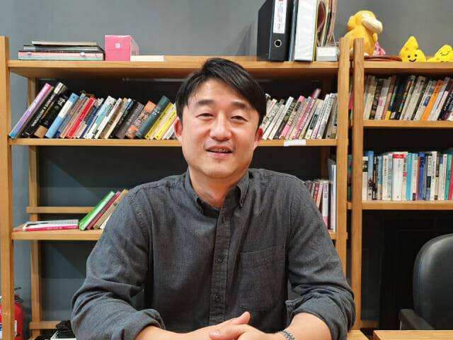 정대수 부사장. 씨이랩 창립멤버로 CTO도 맡고 있다.