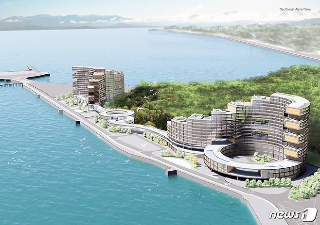 간월도 관광지 개발사업 조감도© 뉴스1