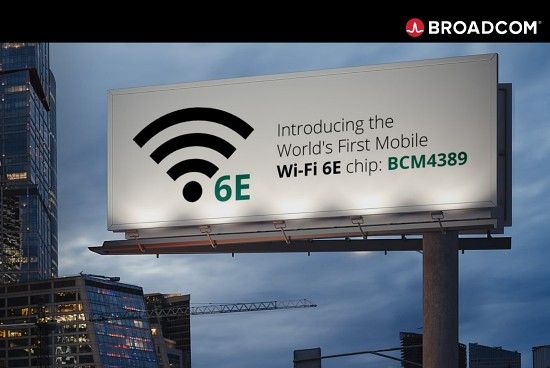 브로드컴은 지난 해 상반기 와이파이6E를 지원하는 BCM4389를 공개했다. (사진=브로드컴)