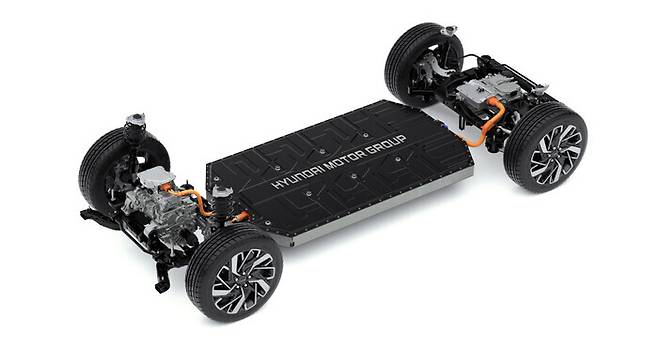 The EV platform E-GMP developed by Hyundai. (provided by Hyundai Motor Group)