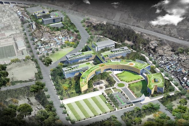 진해연구자유지역 조감도. 창원시 제공