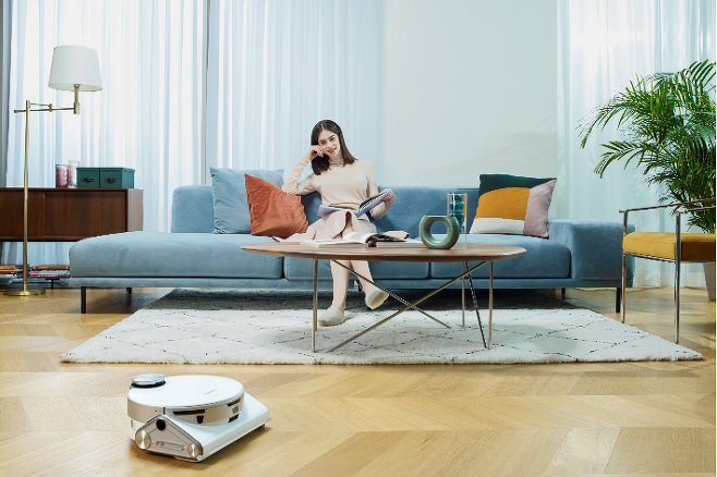 삼성 로봇청소기 ‘제트봇 AI(JetBot AI)’ 신제품 라이프스타일 이미지. 삼성전자 제공